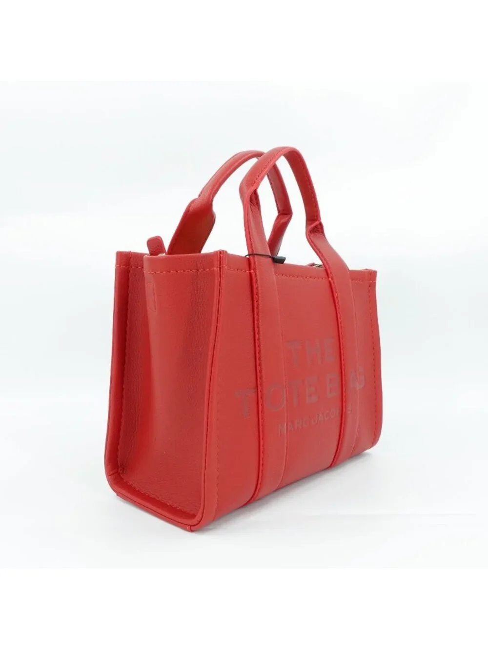 Marc Jacobs Women's The Small Tote Leather Bag Red OS